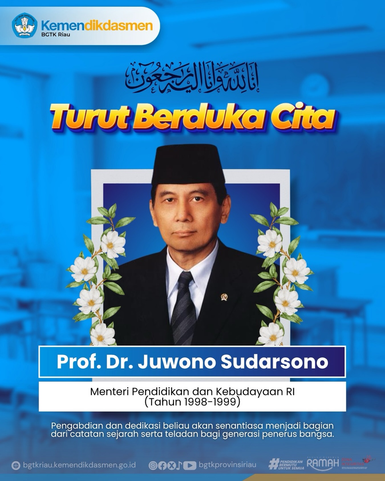 Iklan Duka Cita Dikdasmen 2026